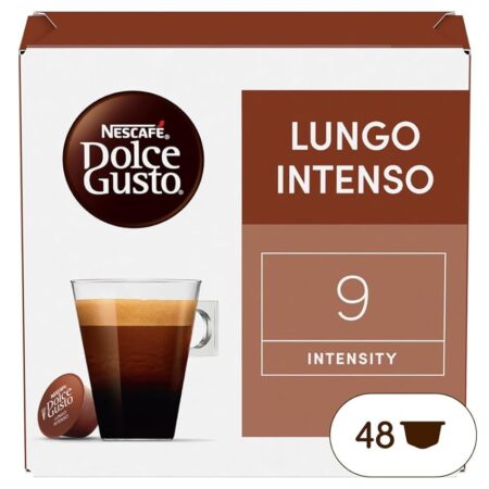 offerta a tempo: nescafÉ dolce gusto lungo intenso caffè, 3 confezioni da 16 capsule (48 capsule compatibili) — 32% da 18,90 € a 12,87 €