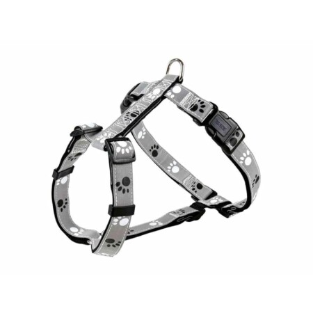 offerta a tempo: trixie imbracatura per cane in argento catarifrangente, colore nero/grigio (altamente catarifrangente) — 15% da 23,43 € a 19,99 €