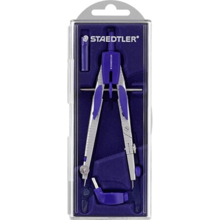 offerta a tempo: staedtler compasso professionale leggero e regolabile, dotato di adattatore universale e mine di ricambio — 34% da 14,79 € a 9,79 €