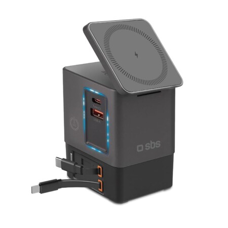 offerta a tempo: sbs stazione di ricarica 6 in 1 da 100w — 50% da 99,99 € a 49,99 €