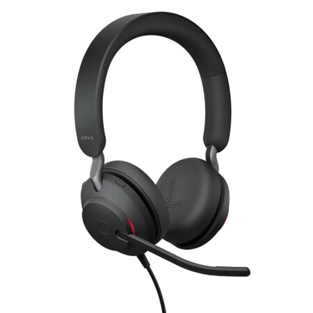 offerta a tempo: jabra evolve2 40 se cuffie stereo cablate con cancellazione del rumore — 21% da 114,30 € a 89,99 €