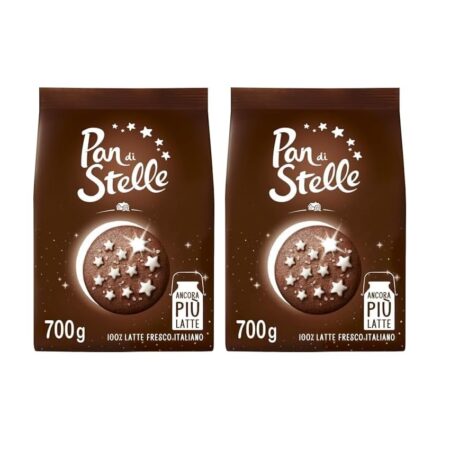 offerta a tempo: pan di stelle biscotti frollini con cacao, cioccolato e latte fresco italiano — 32% da 6,98 € a 4,78 €