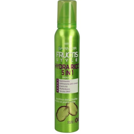 offerta a tempo: garnier fructis hydra ricci mousse ravviva ricci fissaggio extra forte — 21% da 3,99 € a 3,15 €