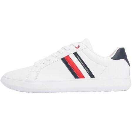 offerta a tempo: tommy hilfiger uomo sneakers con suola preformata essential leather cupsole in pelle — 30% da 99,90 € a 69,95 €