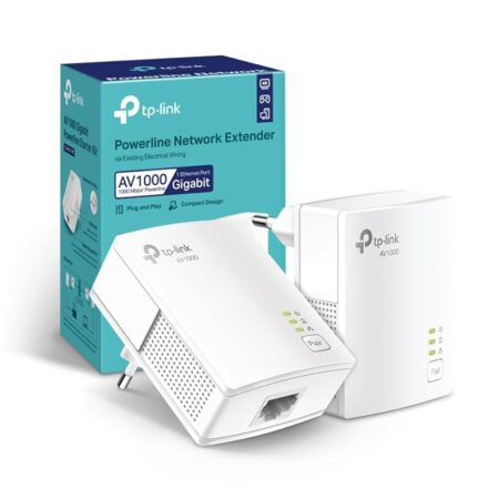 offerta a tempo: tp link tl pa717 kit powerline gigabit porta, homeplug av2 — 22% da 59,99 € a 46,99 €