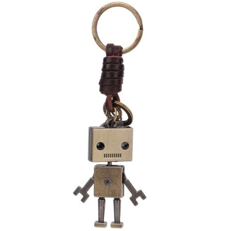offerta a tempo: heepdd portachiavi vintage, robot portachiavi ciondolo vintage keychains come regali — 27% da 10,82 € a 7,90 €