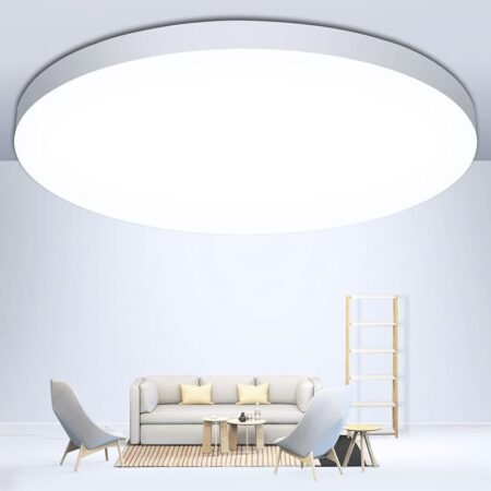 offerta a tempo: plafoniera led soffitto 24w, lampada da soffitto 6500k 2000lm plafoniera bagno ip44 — 10% da 19,99 € a 18,04 €