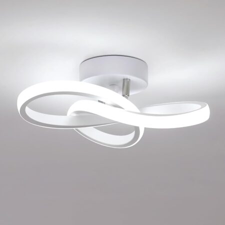offerta a tempo: comely lampada da soffitto led moderna, 22w 2500lm creativo forma di fiore plafoniera led soffitto — 5% da 33,99 € a 32,29 €