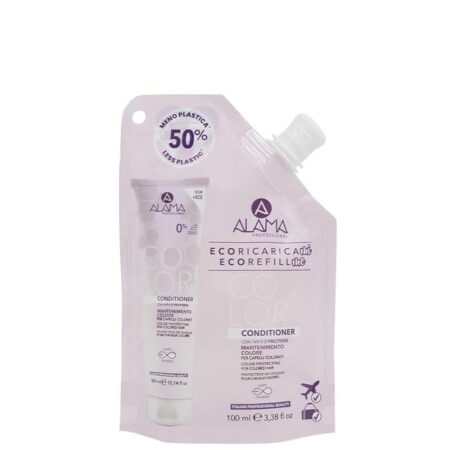 offerta a tempo: alama professional eco refill balsamo rinforzante e volumizzante con collagene 100ml — 59% da 3,90 € a 1,59 €