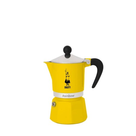 offerta a tempo: bialetti rainbow caffettiera colorata, alluminio — 19% da 26,50 € a 21,49 €