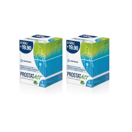 offerta a tempo: vita f&f prostatact 120 compresse (2 confezioni x 60 capsule) — 40% da 39,80 € a 23,80 €