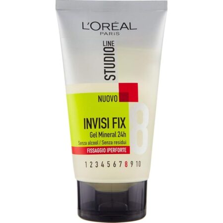 offerta a tempo: l'oréal paris studio line invisi fix gel fissaggio forte, 150 ml — 31% da 4,36 € a 2,99 €