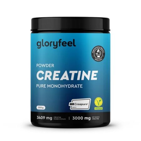 offerta a tempo: creatina monoidrata in polvere 500 g, materia prima di marca creapure ad alto dosaggio — 18% da 32,99 € a 26,99 €