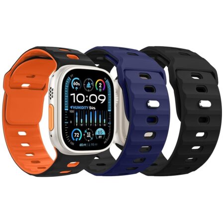 offerta a tempo: moko 3pz cinturino ocean compatibile con apple watch ultra 3/2/1 49mm,s11/s10 46mm,9/8/7 45mm,se3/se2/se/6/5/4 44mm,3/2/1 42mm — 17% da 19,99 € a 16,59 €