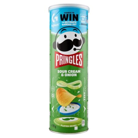 offerta a tempo: pringles gusto sour cream e onion — 32% da 2,49 € a 1,69 €