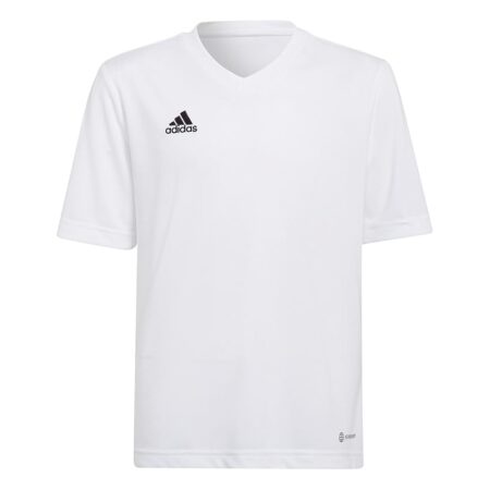 offerta a tempo: adidas entrada 22 short sleeve jersey t shirt unisex bambini e ragazzi — 36% da 18,00 € a 11,49 €