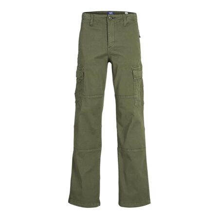 offerta a tempo: jack&jones junior jpstkane jjharlow cargo noos jnr pantaloni, dusty olive — 10% da 49,99 € a 44,95 €