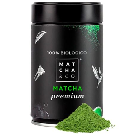 offerta a tempo: tè matcha biologico di alta qualità 80gr. — 48% da 35,43 € a 18,45 €