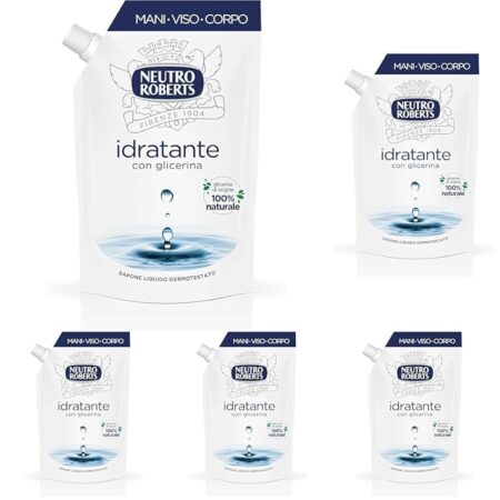 offerta a tempo: neutro roberts sapone liquido ecopouch idratante con glicerina — 30% da 9,95 € a 6,95 €
