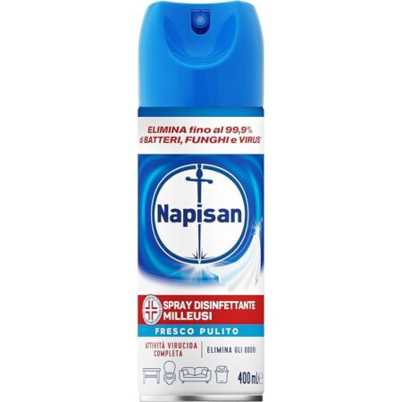 offerta a tempo: napisan spray disinfettante milleusi per tessuti e superfici — 34% da 4,99 € a 3,31 €