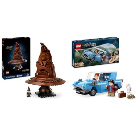 offerta a tempo: lego harry potter cappello parlante di hogwarts con stemma delle case e 31 suoni casuali — 19% da 114,98 € a 93,24 €
