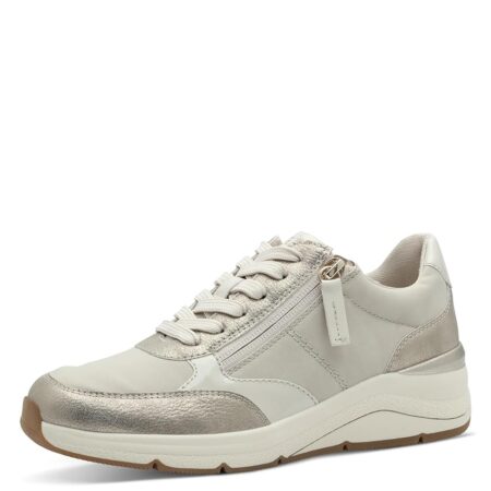 offerta a tempo: jana damen sneaker flach mit reißverschluss vegan, scarpe da ginnastica donna — 19% da 59,95 € a 48,27 €