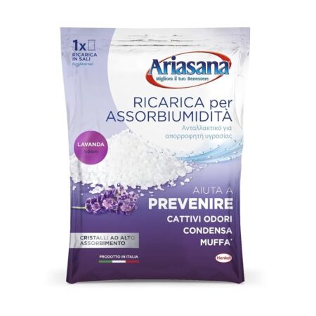 offerta a tempo: ariasana ricarica in sali assorbiumidità 450gr. — 56% da 4,49 € a 1,99 €