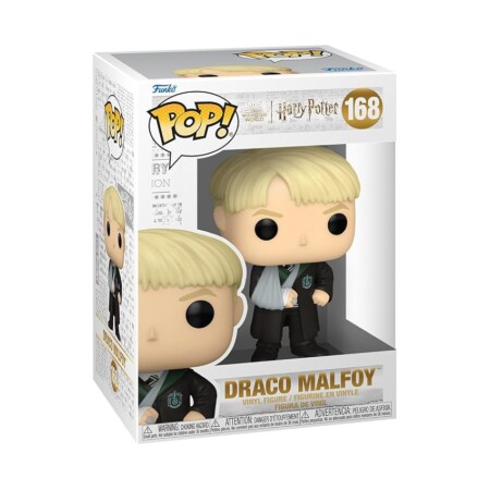 offerta a tempo: funko pop! movies: harry potter prisoner of azkaban draco malfoy with broken arm — 25% da 16,00 € a 11,99 €