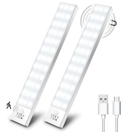 offerta a tempo: luce armadio led con sensore di movimento luci notturna 36 led 4 modalità lampada — 23% da 19,98 € a 15,33 €