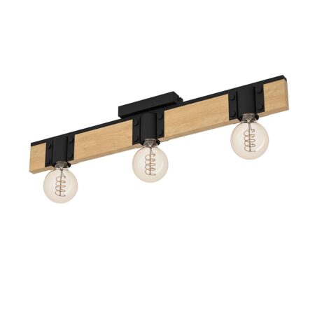 offerta a tempo: eglo bailrigg lampada da soffitto con 3 punti luce — 52% da 59,90 € a 28,80 €