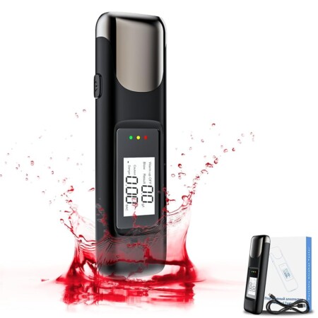 offerta a tempo: etilometro portatile alcol test con display lcd — 60% da 12,99 € a 5,17 €