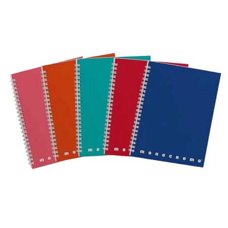 offerta a tempo: pigna quaderni maxi spiralati monocromo, interno 1r — 18% da 23,00 € a 18,75 €