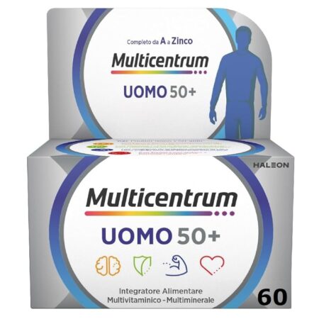 offerta a tempo: multicentrum uomo 50+ integratore alimentare multivitaminico completo — 30% da 37,10 € a 25,97 €