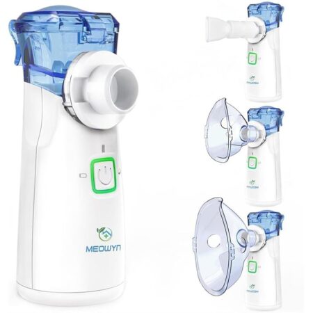 offerta a tempo: meowyn aerosol portatile silenzioso, usb c ricaricabile ultrasuoni macchina aerosol — 34% da 49,00 € a 32,29 €