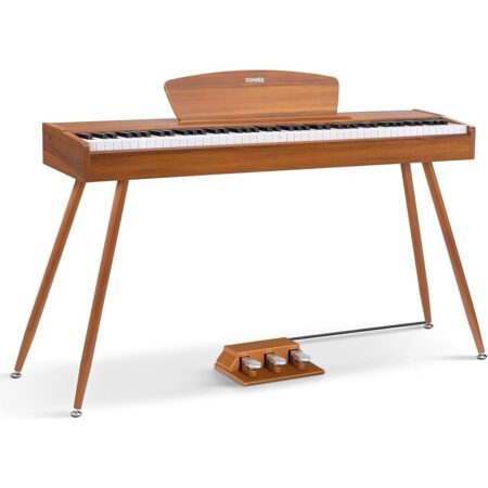 offerta a tempo: donner ddp 80 pianoforte digitale 88 tasti tastiera ponderati — 5% da 494,36 € a 471,24 €