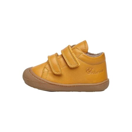 offerta a tempo: naturino scarpine primi passi in nappa foderate lana, zucca 19 — 29% da 77,00 € a 54,56 €
