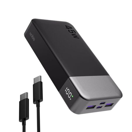 offerta a tempo: nobis power bank 20000mah powerbank 45w ricarica rapida caricatore portatile usb c in & out — 36% da 44,99 € a 28,99 €