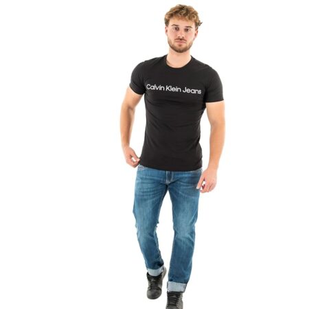 offerta a tempo: calvin klein uomo t shirt maniche corte core institutional logo slim tee scollo rotondo — 25% da 39,90 € a 29,95 €
