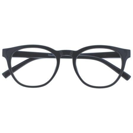 offerta a tempo: opulize blu occhiali da lettura filtro luce blu montatura tonda fashion cerniere — 27% da 11,00 € a 8,04 €