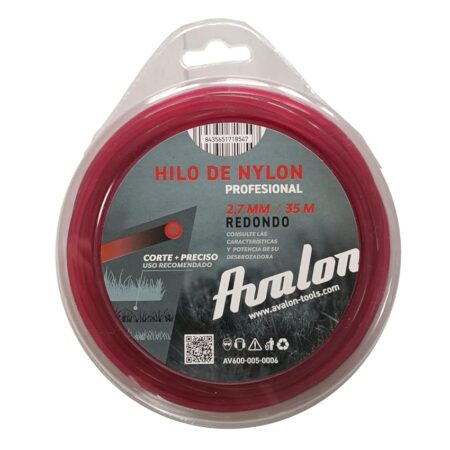 offerta a tempo: avalon filo rotondo per decespugliatore e tosaerba in nylon universale (2 mm x 35 m) — 21% da 11,75 € a 9,28 €