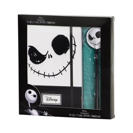 offerta a tempo: disney nightmare before christmas face confezione regalo con diario e penna a sfera fashion — 21% da 12,20 € a 9,60 €