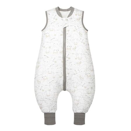 offerta a tempo: mikafen bambini sacco nanna invernale con gambe 2,5 tog,100% cotone,sacco nanna con piedini,75 — 5% da 23,99 € a 22,79 €
