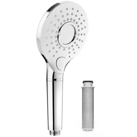 offerta a tempo: soffione doccia con filtro — 55% da 21,99 € a 9,90 €