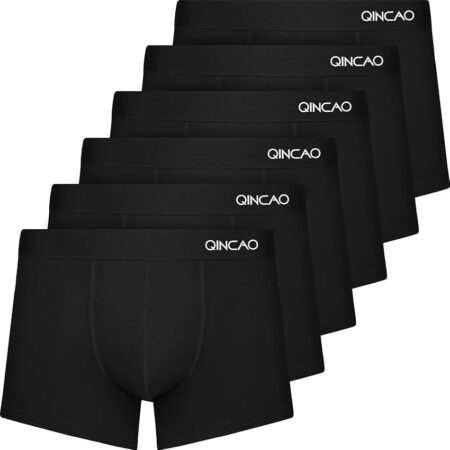 offerta a tempo: qincao boxer da uomo, confezione da 6 pezzi — 5% da 19,99 € a 18,99 €