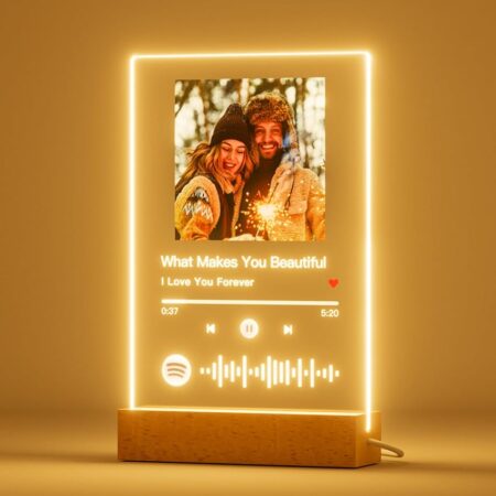 offerta a tempo: idiy targa spotify personalizzato piatto spotify con foto e luce — 11% da 7,99 € a 7,11 €