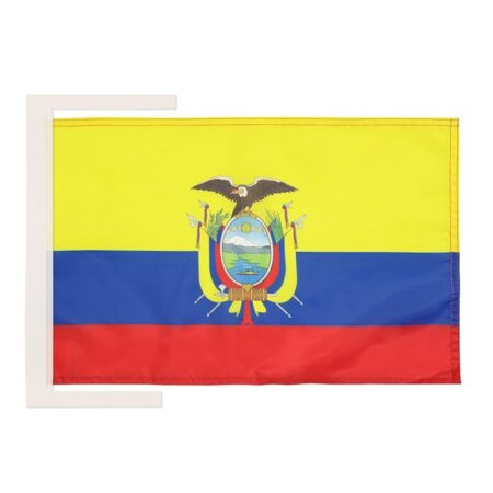 offerta a tempo: bandiera ecuador 45x30cm bandierina ecuadoregna 30 x 45 cm cordicelle — 25% da 7,95 € a 5,95 €