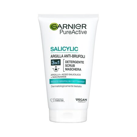 offerta a tempo: garnier skin active detergente + scrub + maschera 3 in 1 — 55% da 6,90 € a 3,13 €