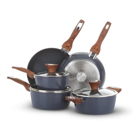 offerta a tempo: kasanova batteria pentole new ceramic, set pentole induzione con rivestimento ceramico — 34% da 149,00 € a 99,00 €