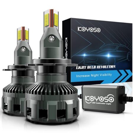 offerta a tempo: h7 led lampadine per auto, koyoso 90w 16000lm per faro lenticolare — 26% da 54,99 € a 40,68 €