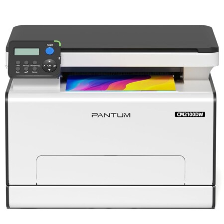 offerta a tempo: pantum stampante laser colori cm2100dw wifi, stampanti multifunzione per stampa — 10% da 299,00 € a 269,00 €
